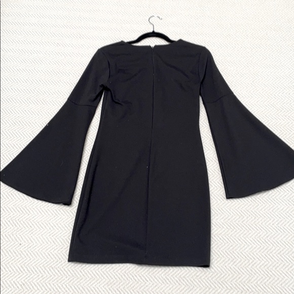 AQUA Little black dress or tunic. Bell sleeves. - Picture 2 of 2